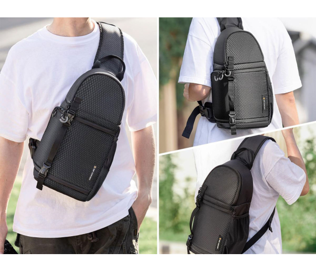 K&F Concept Beta Messenger 10 l - czarny - 1550437 - zdjęcie 7